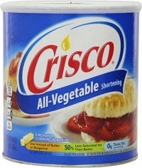 Crisco Shortening - All Vegetable 48oz 1.36kg Large Canister